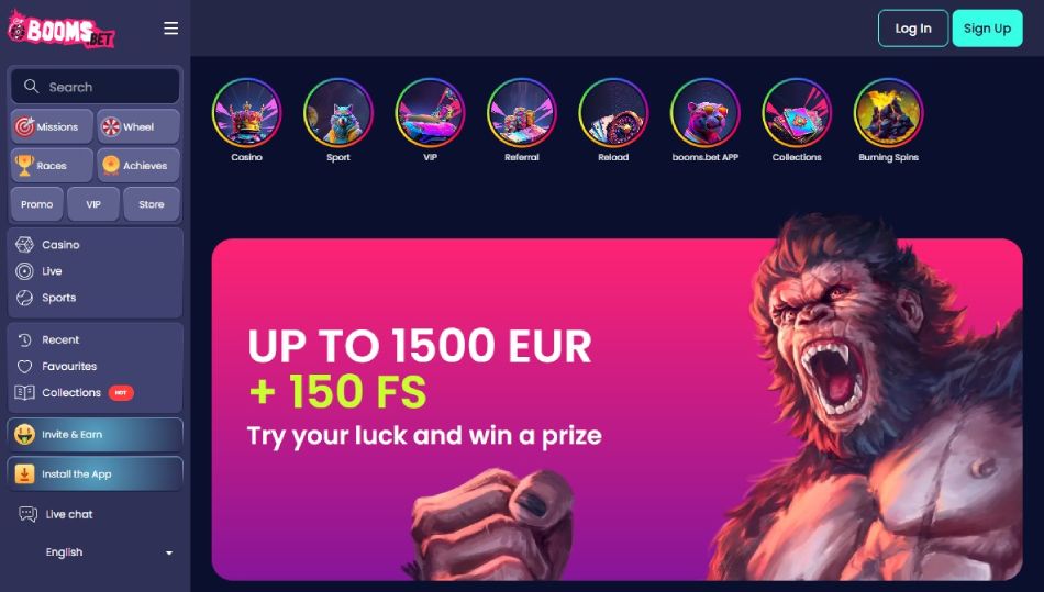 BoomsBet screenshot