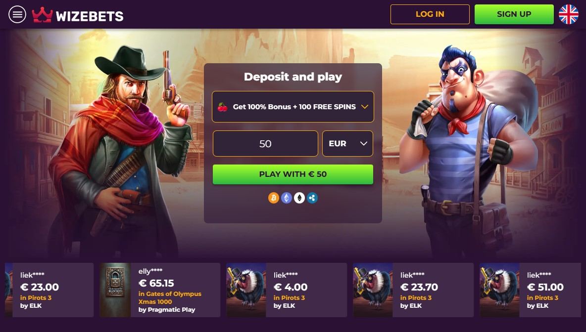 Wizebets screenshot